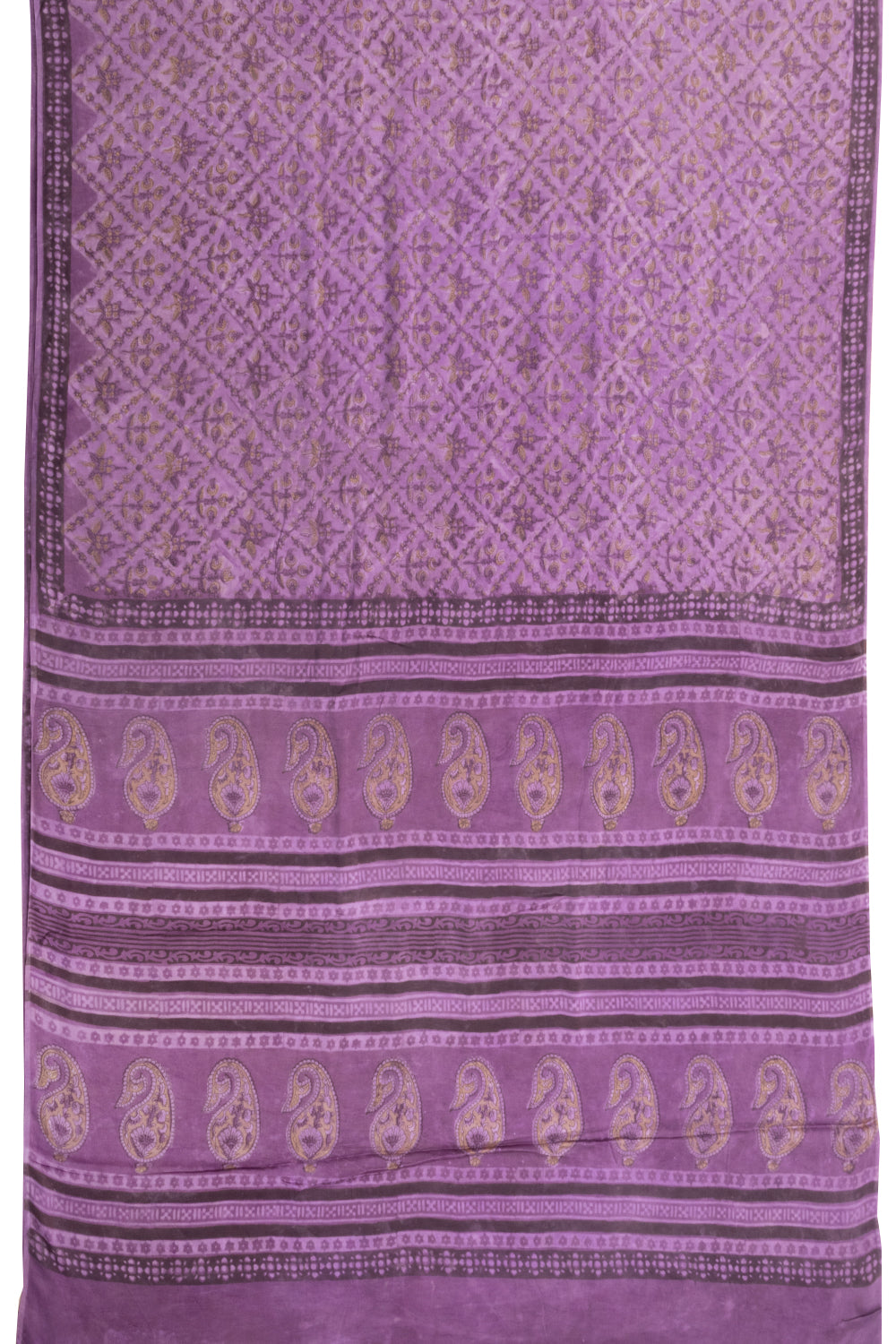 Purple Vanaspathi Modal Silk Saree