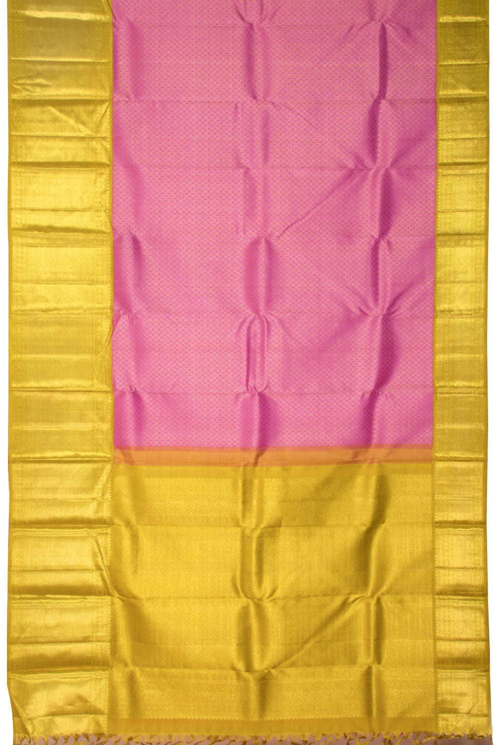 Pink Bridal Korvai Kanjivaram Silk Saree 10070614