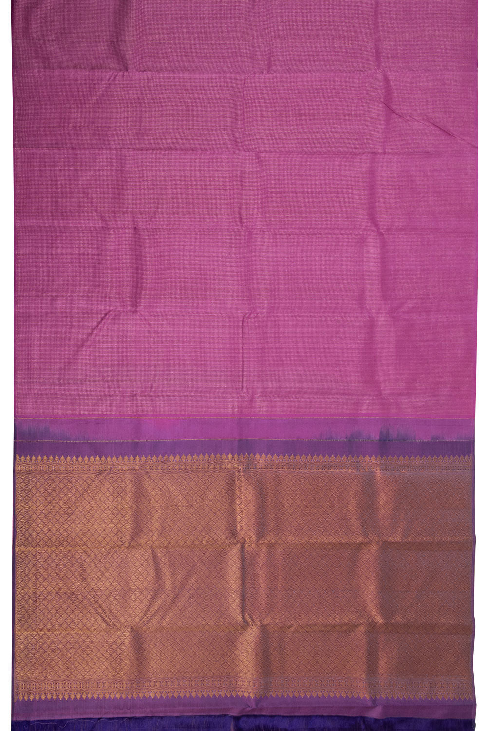 Lavender Light Weight Kanjivaram Pure Silk Saree 10073817