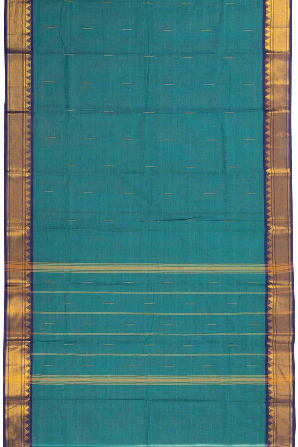 Green Handloom Chettinad Cotton Saree 10072601