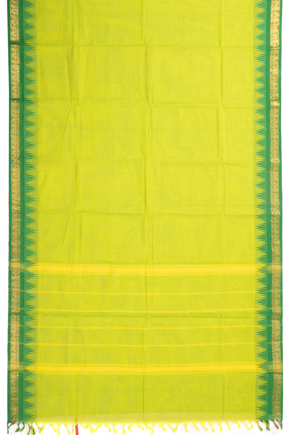 Green Handloom Chettinad Cotton Saree 10072710