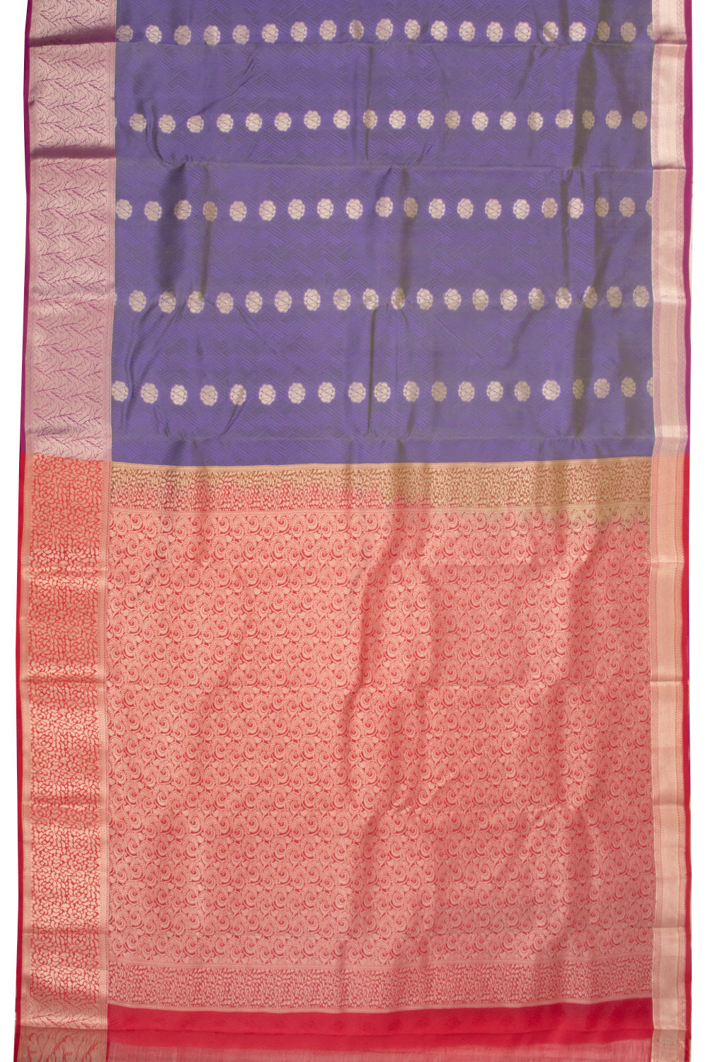 Purple Handloom Kanjivaram Blanded silk 10072900