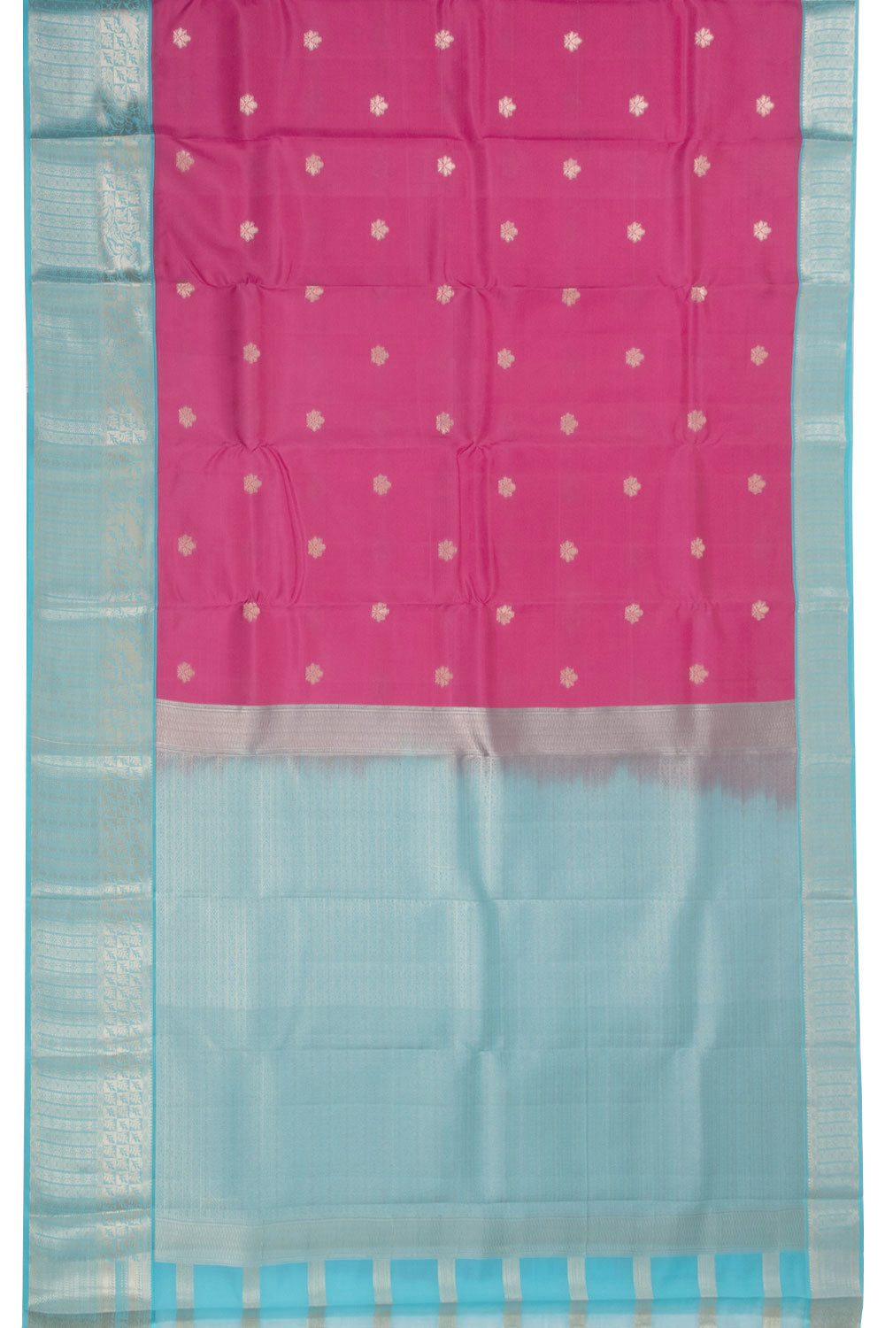 Pink Handloom Kanjivaram Silk Saree 10073833