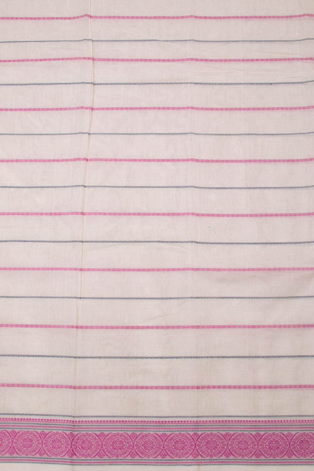 Pink Handloom Kanchi Cotton Saree - Avishya