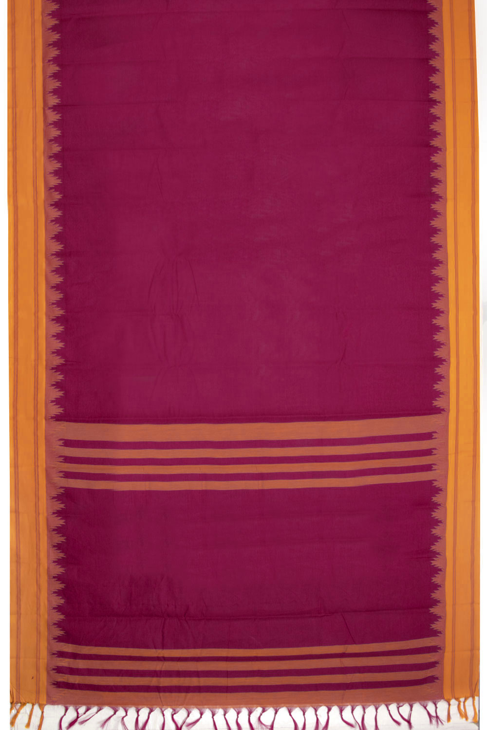 Telemagenta Handloom Kanchi Cotton Saree 10069391 - Avishya