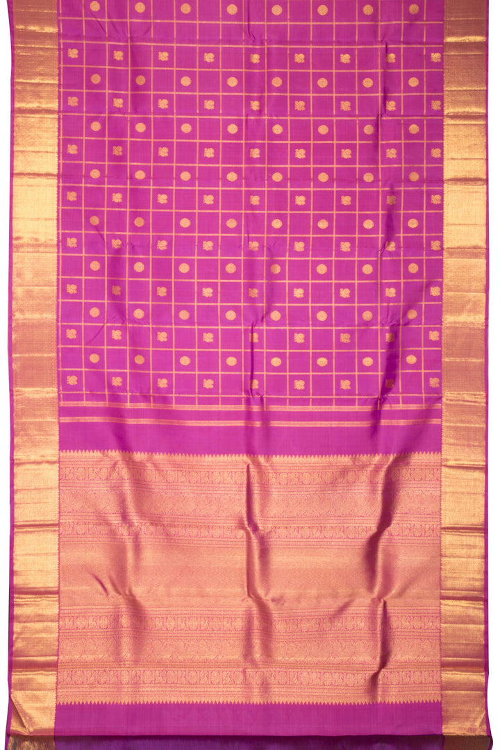 Pink Bridal Kanjivaram Silk Saree 10070607