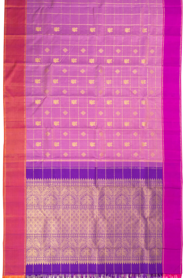 Purple Kanjivaram Silk Saree 10070620