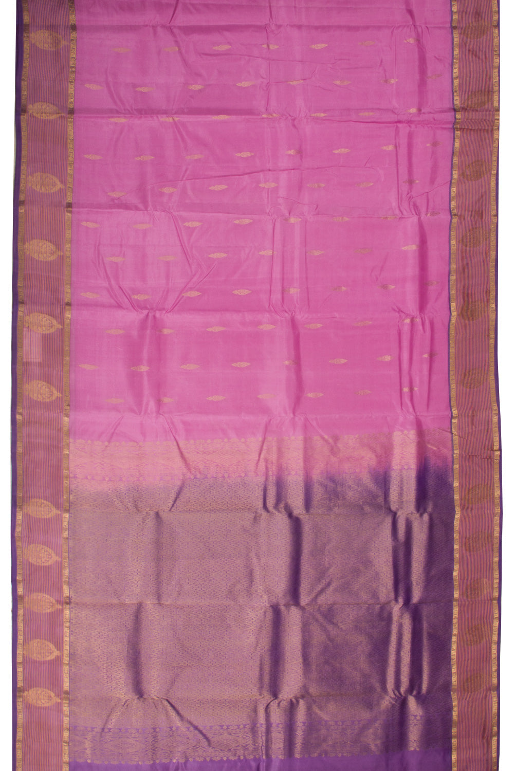 Pink Handloom Kanchipuram Pure Silk Saree 10072852