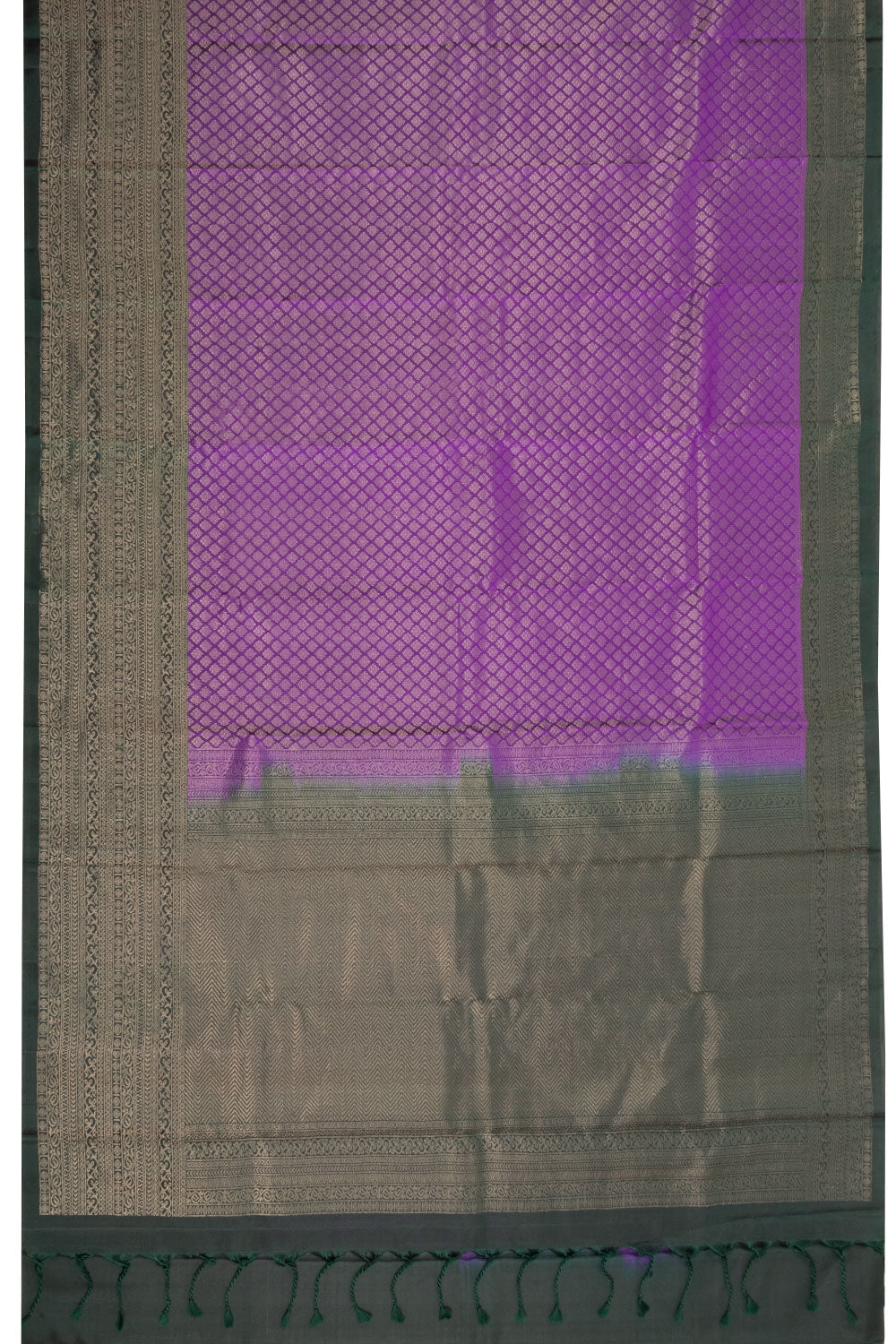 Purple Kanjivaram Soft Silk Saree