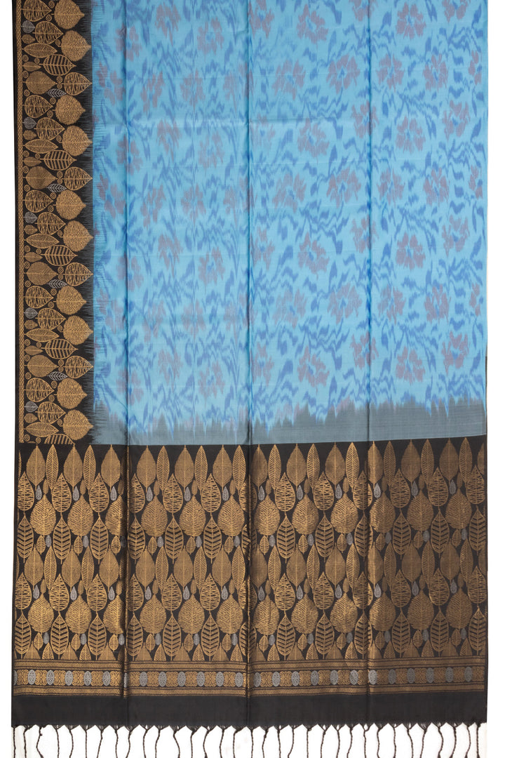 Blue Handloom Kanjivaram Soft Silk Saree 10072783