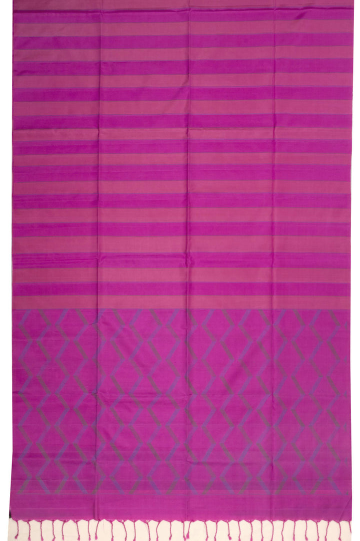 Purple Handloom Kanjivaram Soft Silk Saree 10073913