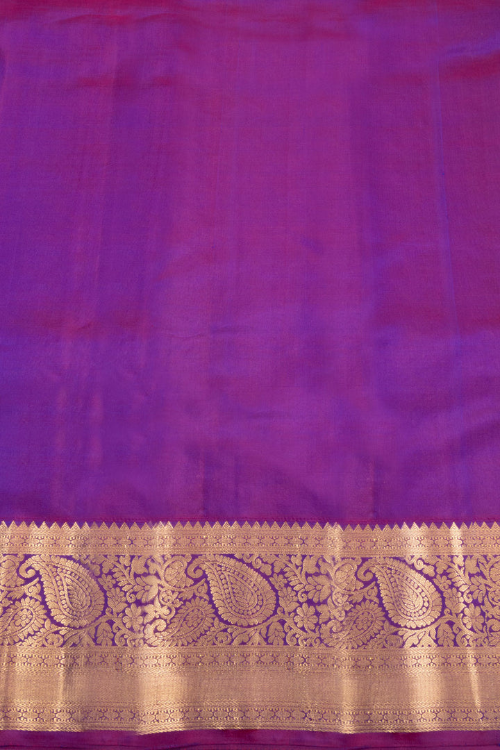 Blue Pure Silk Kanjivaram Saree