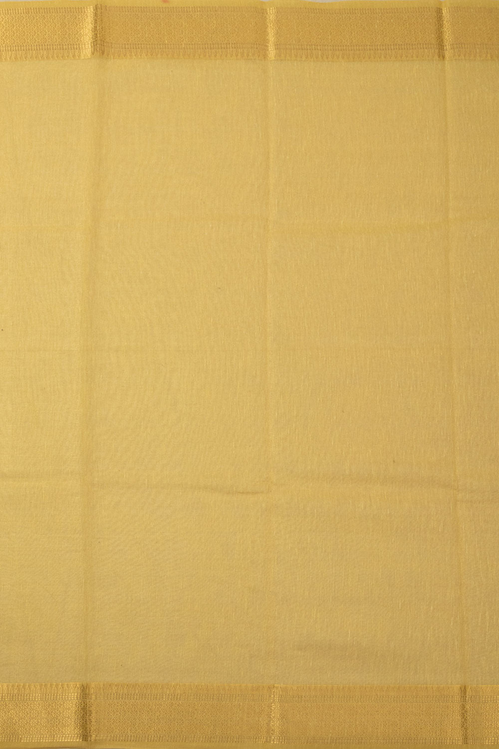 Yellow Banarasi Organza Saree - Avishya