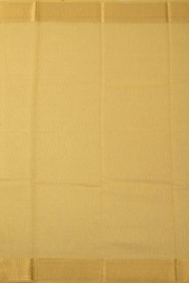 Yellow Banarasi Organza Saree - Avishya