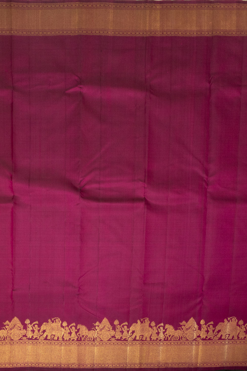 Violet Kanjivaram Silk Saree - Avishya