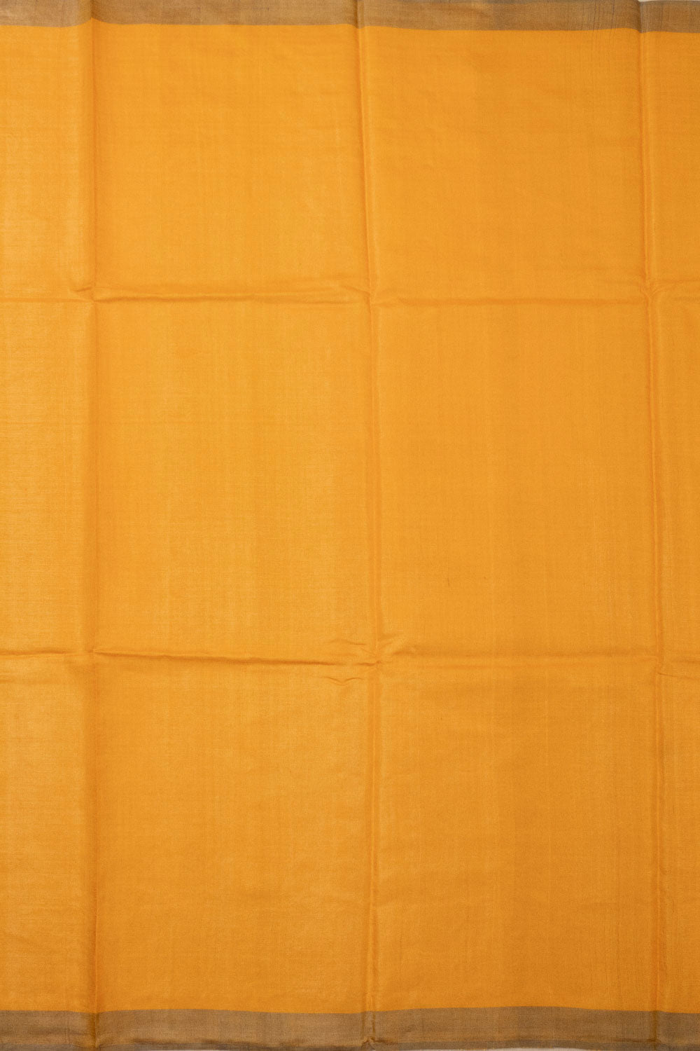 Yellow Handloom Embroidered Kosa Silk saree - Avishya