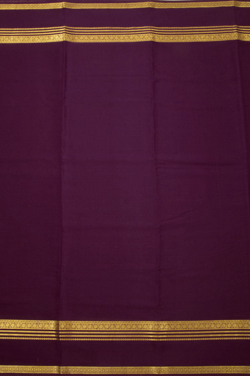 Violet Mysore Crepe Silk Saree - Avishya