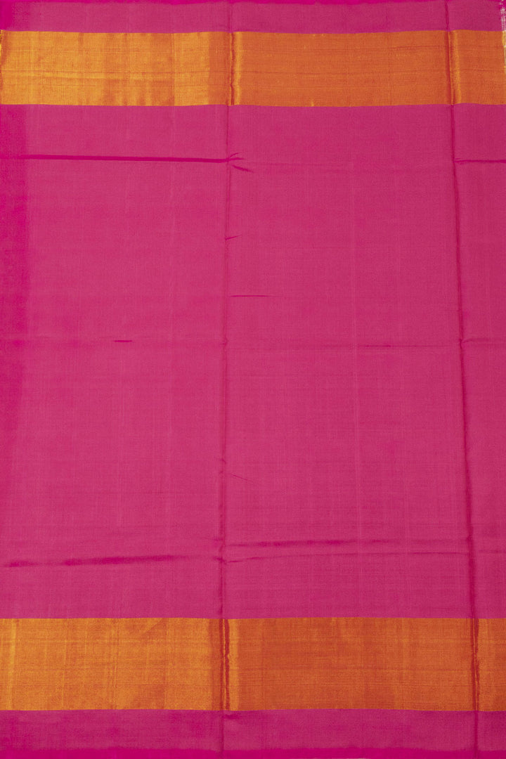 Pink Handloom Patola Ikat Silk Saree 10066021