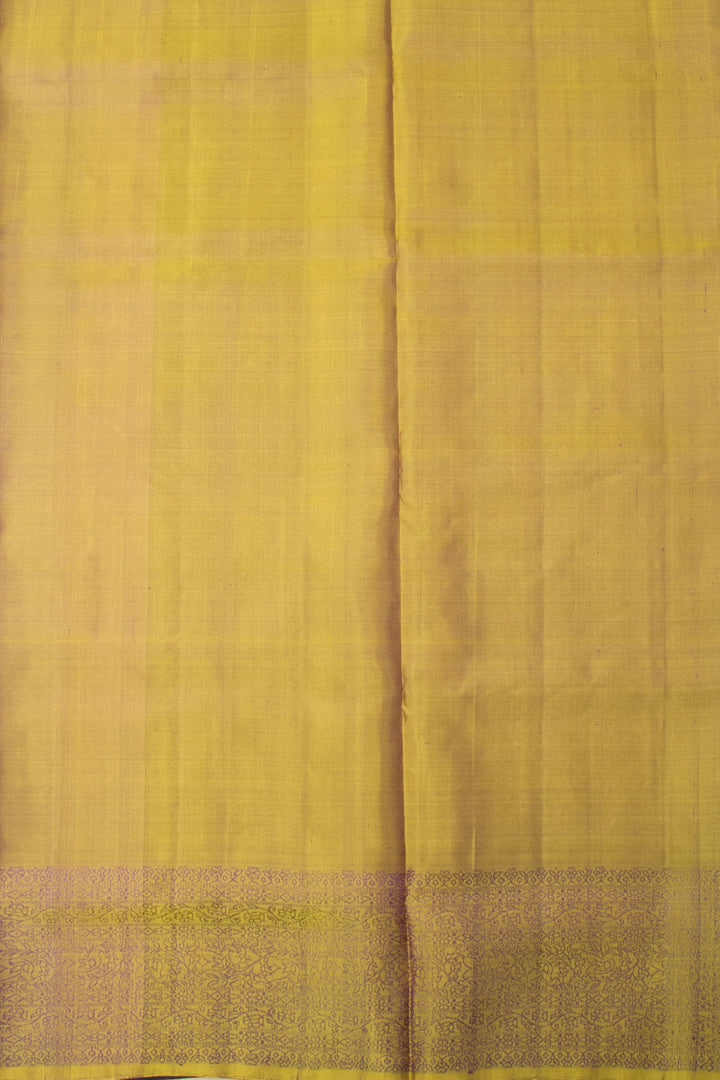 Purple Handloom Kanjivaram Soft Silk Saree - Avishya