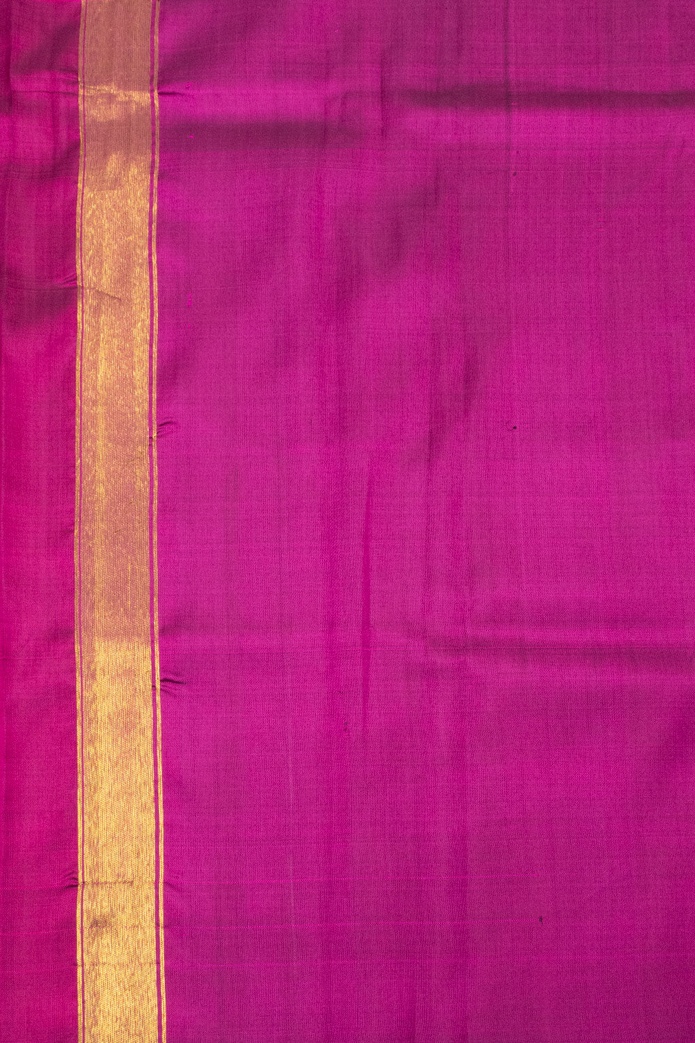 Purple Handloom Rising Border Kanjivaram Silk Saree 10066657