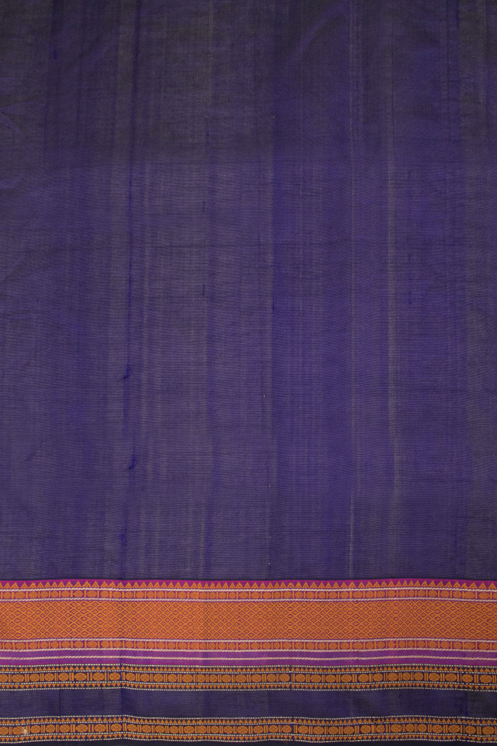 Violet Handloom Kanchi Silk Cotton Saree - Avishya