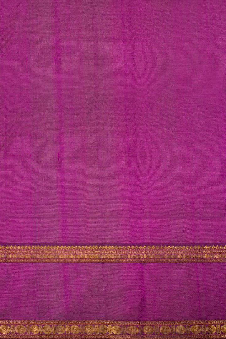 Pink Handloom Kanchi Silk Cotton Saree - Avishya