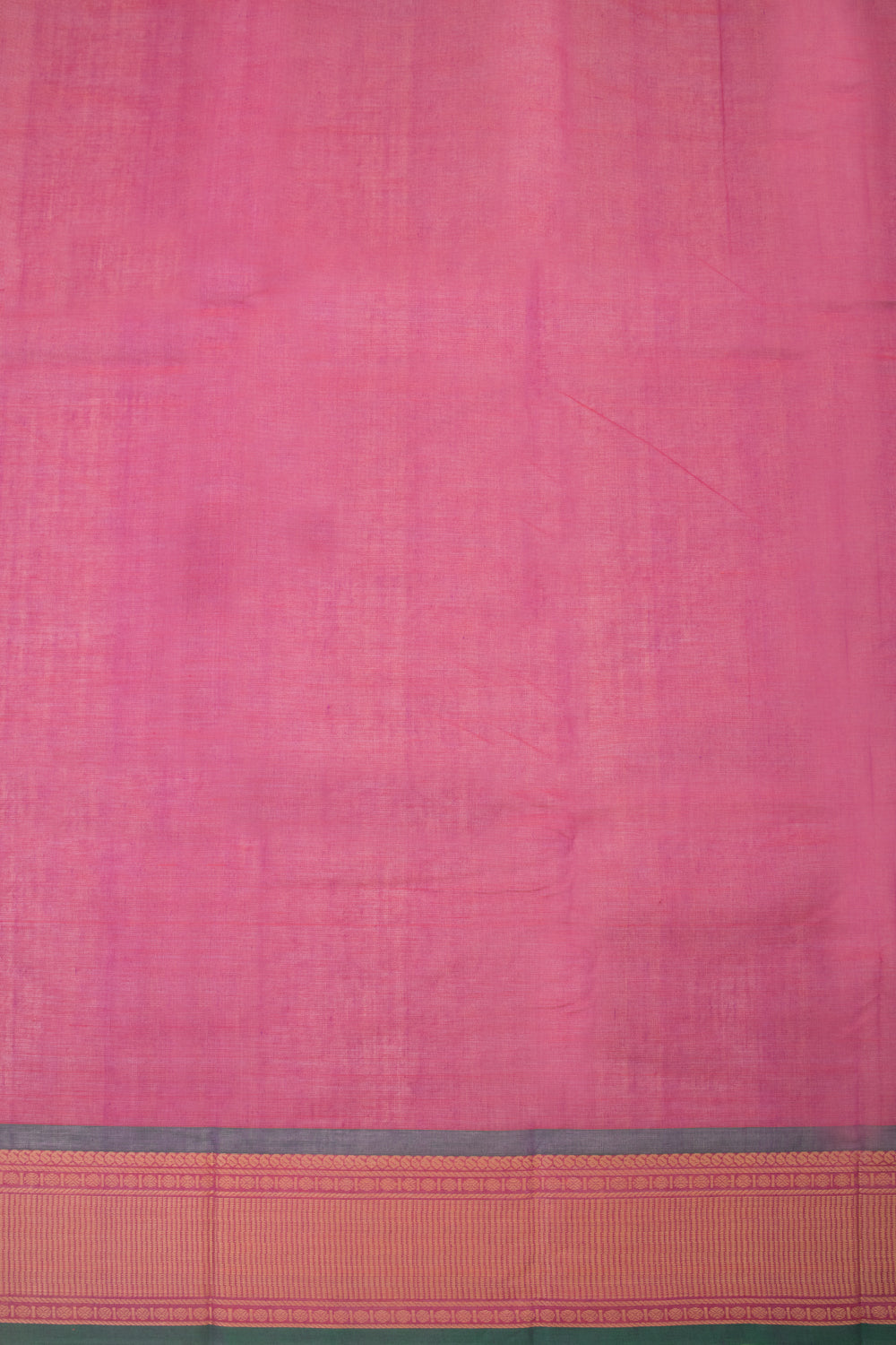 Ruby Red Handwoven Kanchi Cotton Saree - Avishya