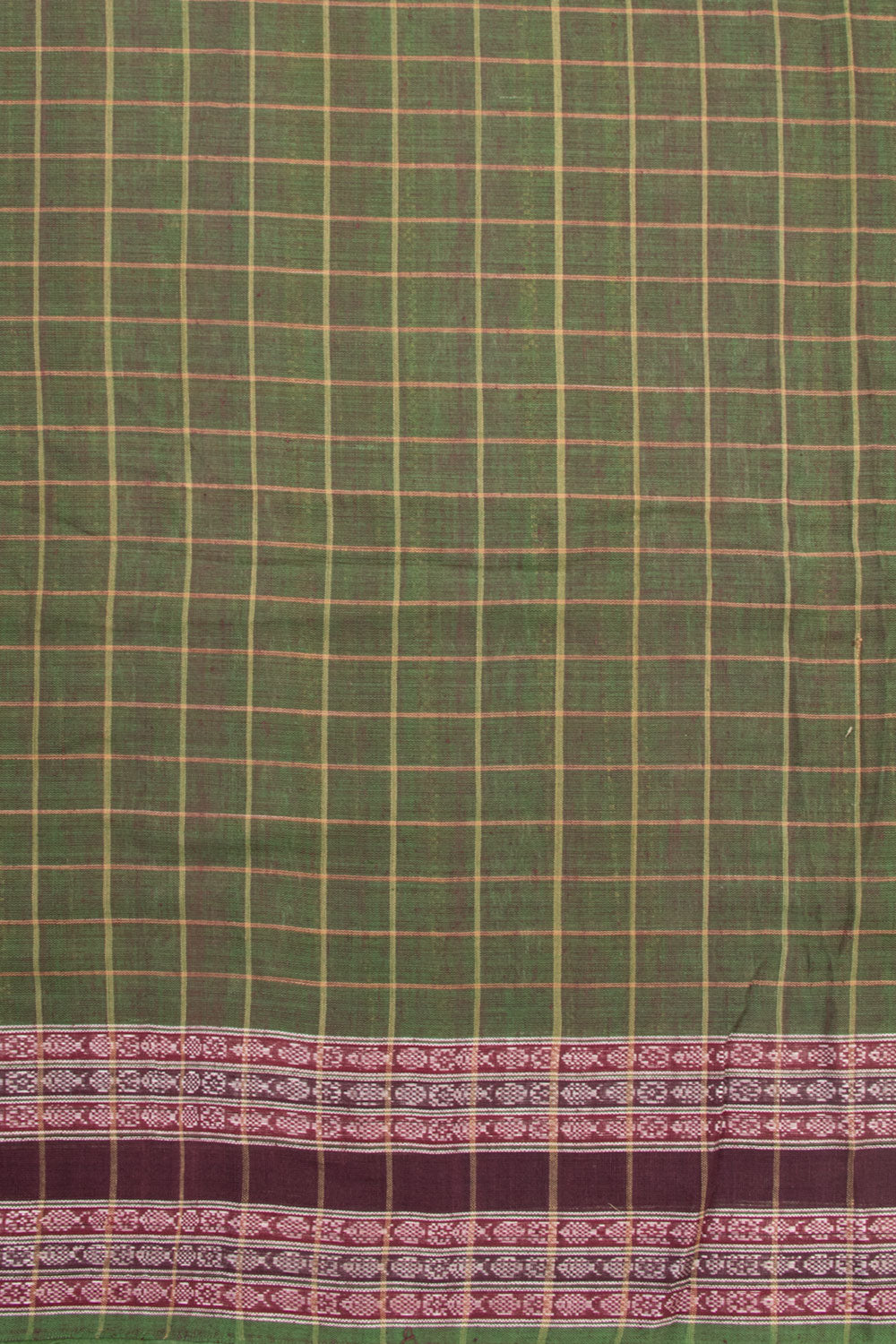 Dual Tone Handloom Odisha Cotton Saree