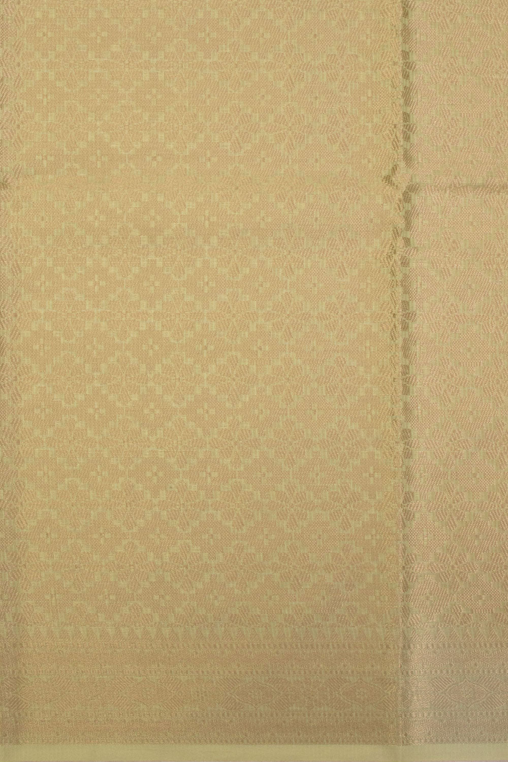 Mint Green Handloom Banarasi Silk Cotton Saree 10070491