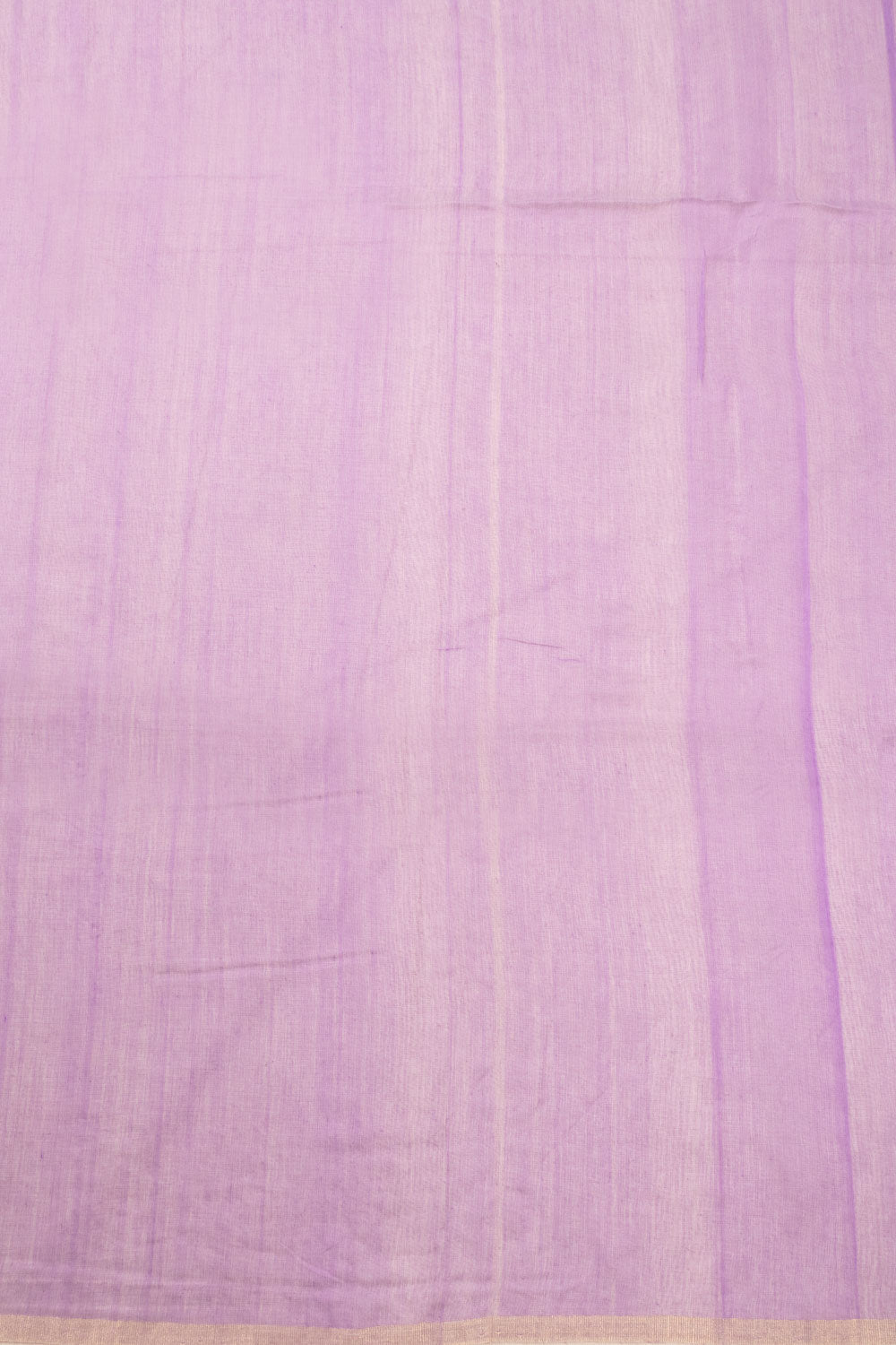 Purple Embroidered Chanderi Silk Cotton Saree with Tissue Pallu