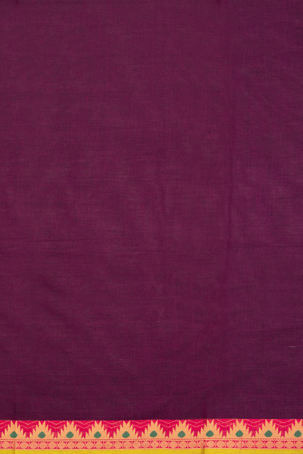 Violet Handloom Kanchi Cotton Saree