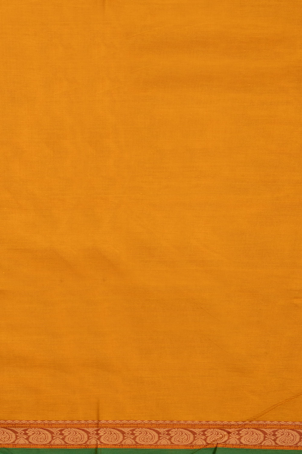 Orange Handloom Kanchi Cotton Saree