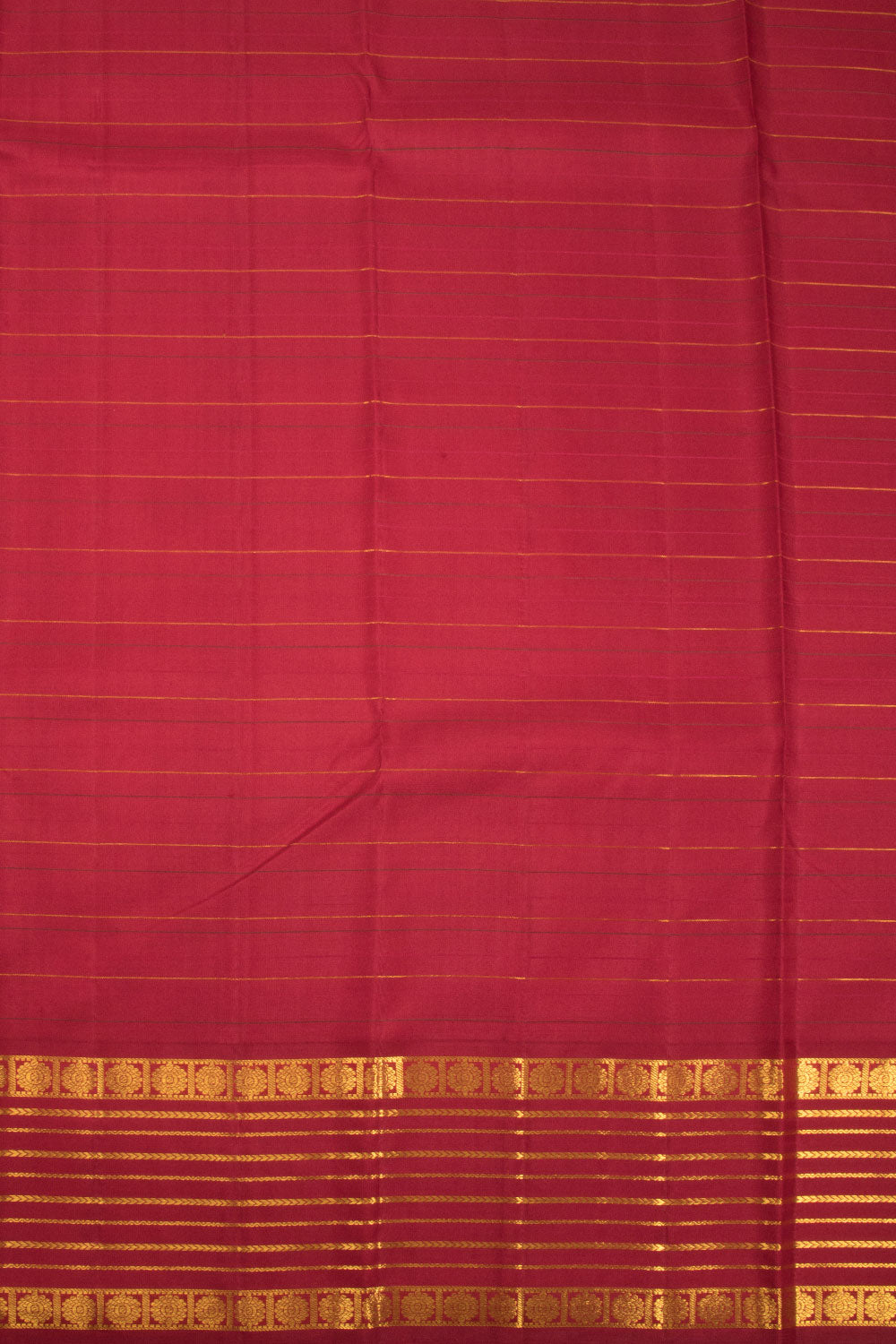 Pink Korvai Kanjivaram Silk Saree