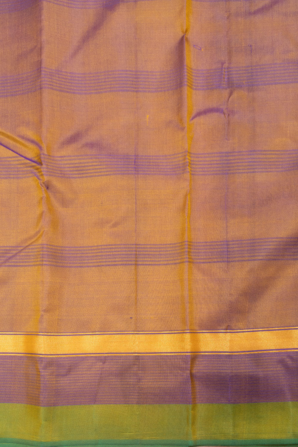 Yellow Handloom Pure Silk Kanjivaram Saree 10071958