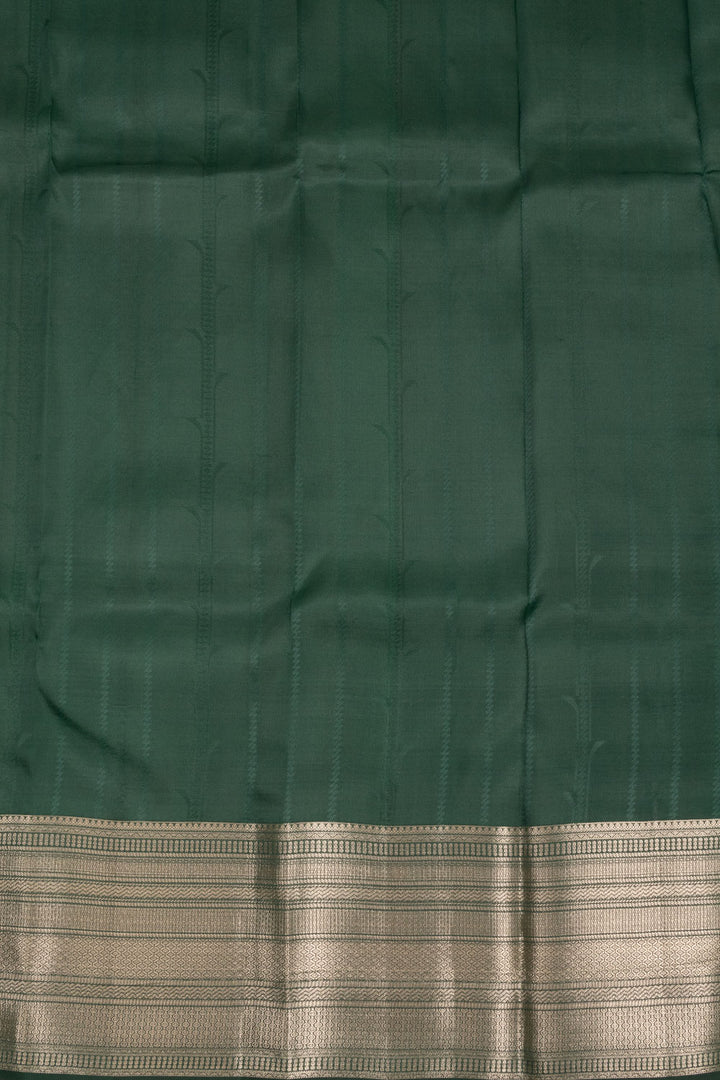 Green Kanjivaram Blended Silk Saree