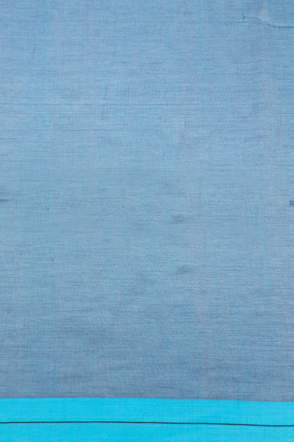 Blue Handspun And Handwoven Jamdani Cotton Saree 10072201