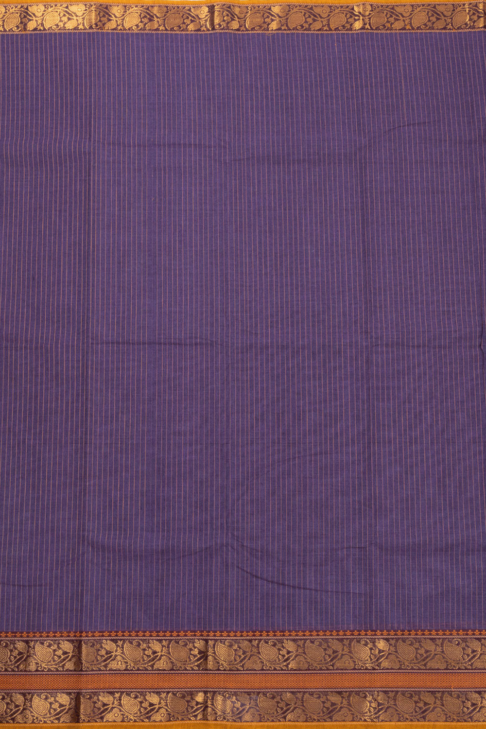 Purple Handloom Chettinad Cotton Saree 10072604