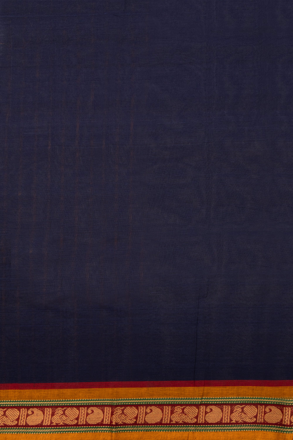 Blue Handloom Chettinad Cotton Saree 10072613