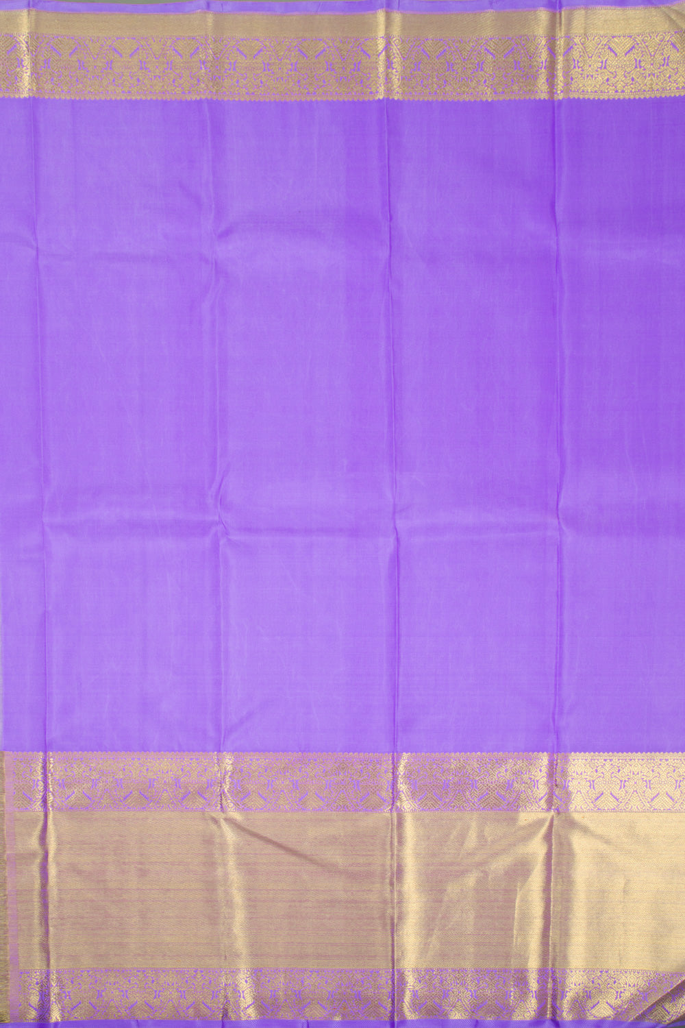 Lavender Pure Zari Bridal Kanjivaram Silk Saree 10072744