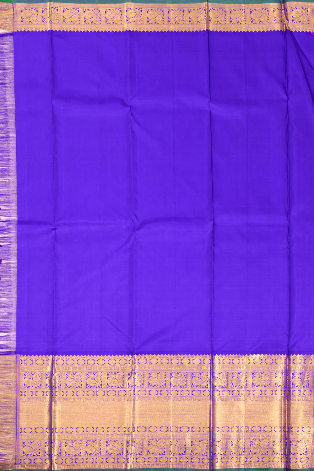 Blue Pure Zari Bridal Kanjivaram Silk Saree 10072750