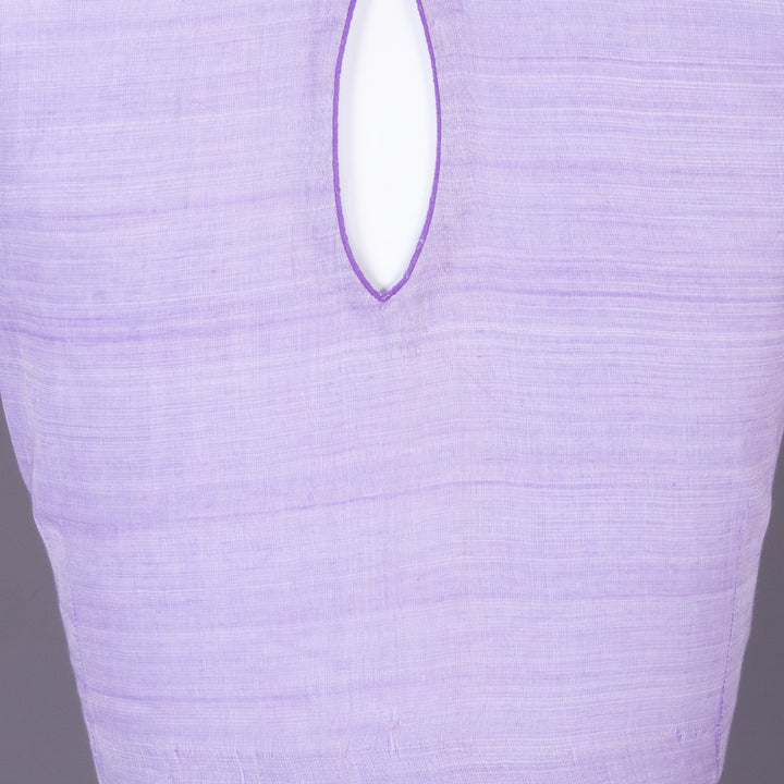 Lavender Andhra Cotton Blouse 