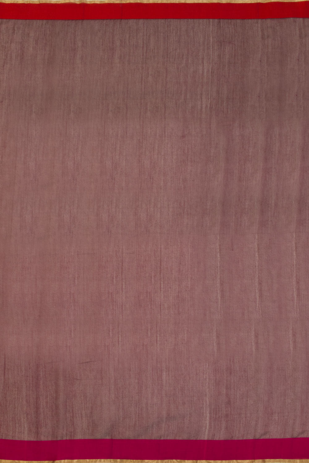 Maroon Silk Cotton Saree With Tissue Pallu