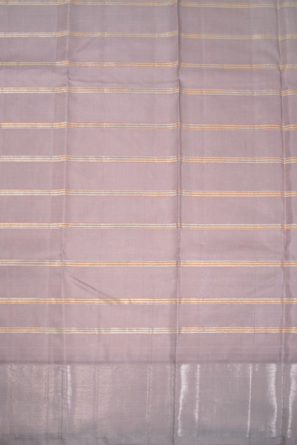 Pastel Pink Handloom Korvai Kanjivaram Silk Saree 10070632