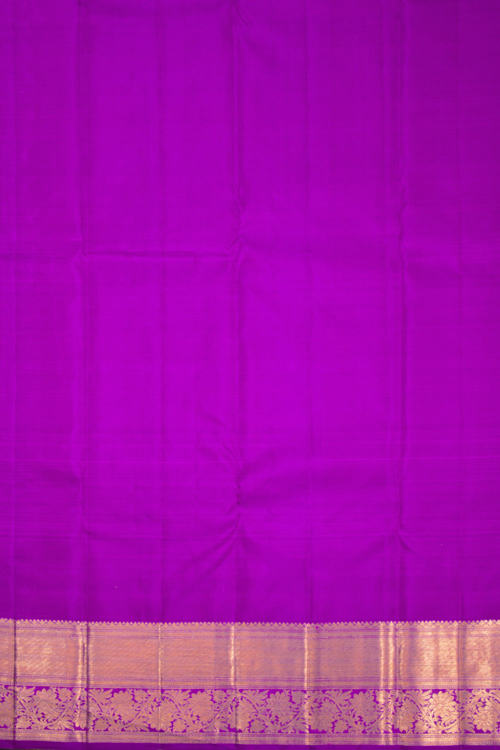 Purple Handloom Kanchipuram Pure Zari Saree 10072866