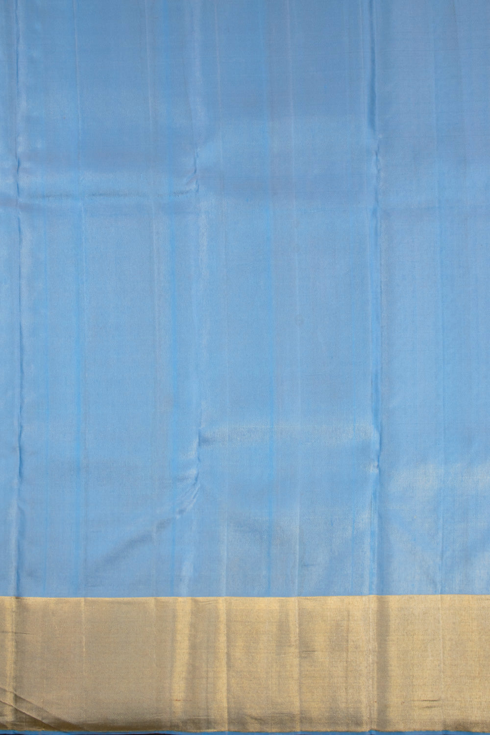 Blue Handloom Kanchipuram Pure Silk Saree 10072876