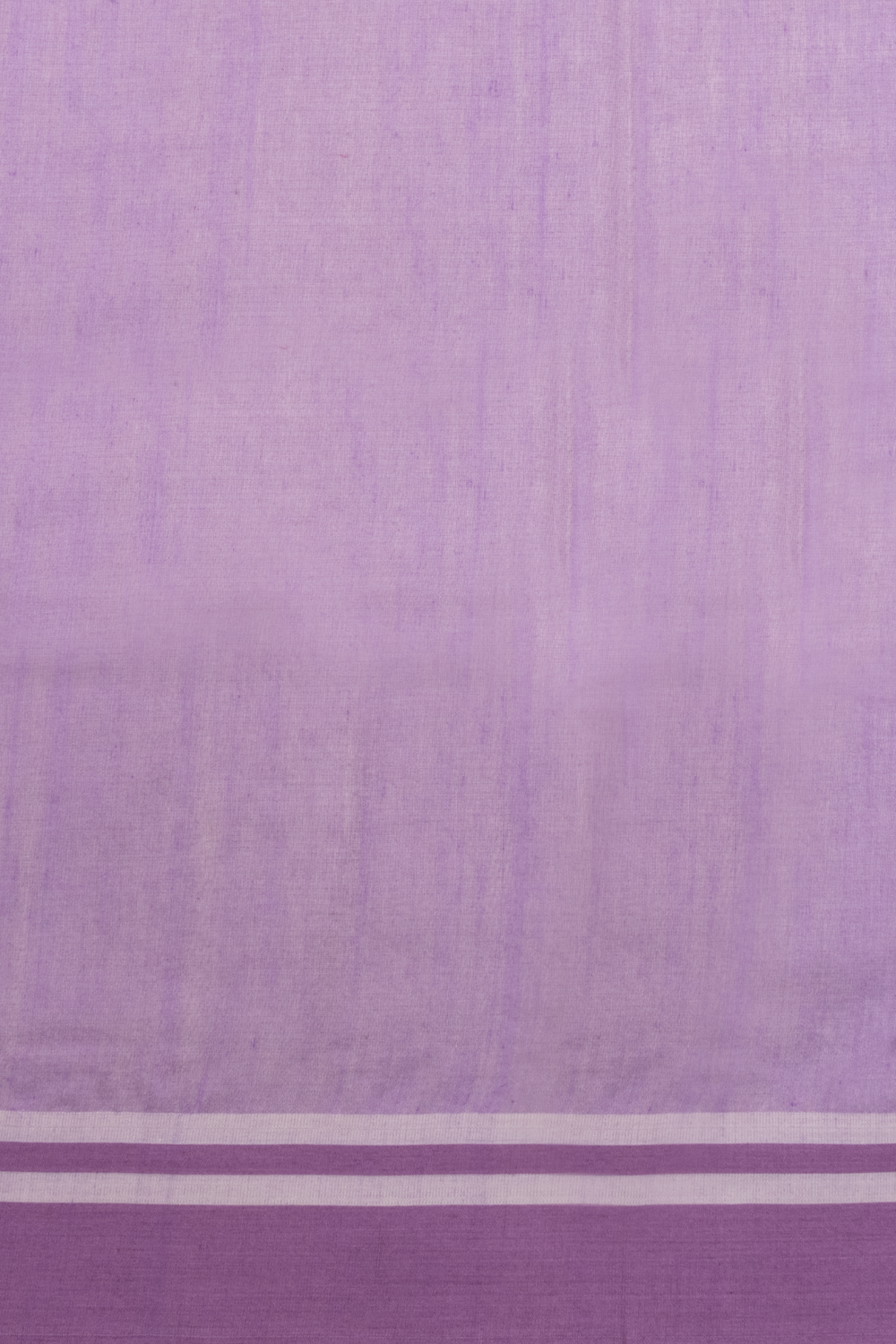 Lavender Handloom Chanderi Silk Cotton Saree