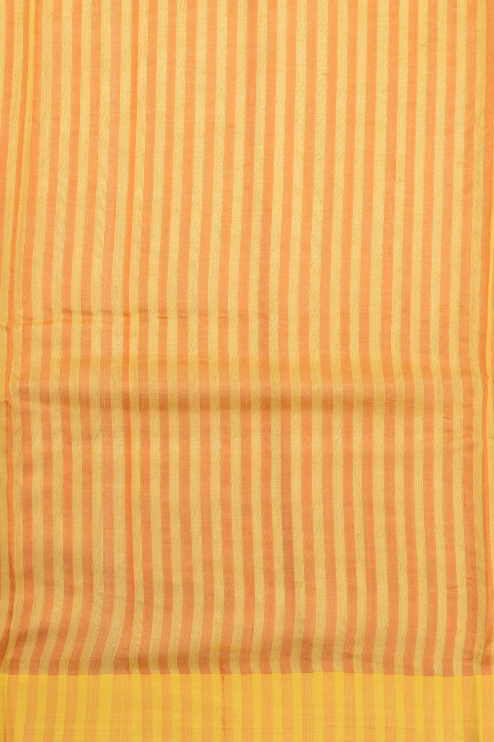 Yellow Handloom Chanderi Silk Cotton Saree