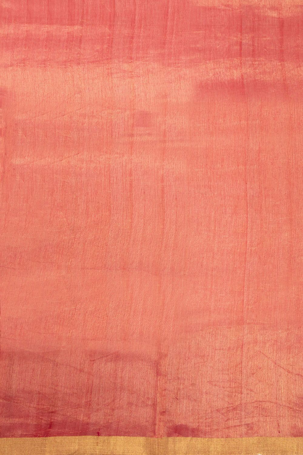 Red Handloom Chanderi Silk Saree