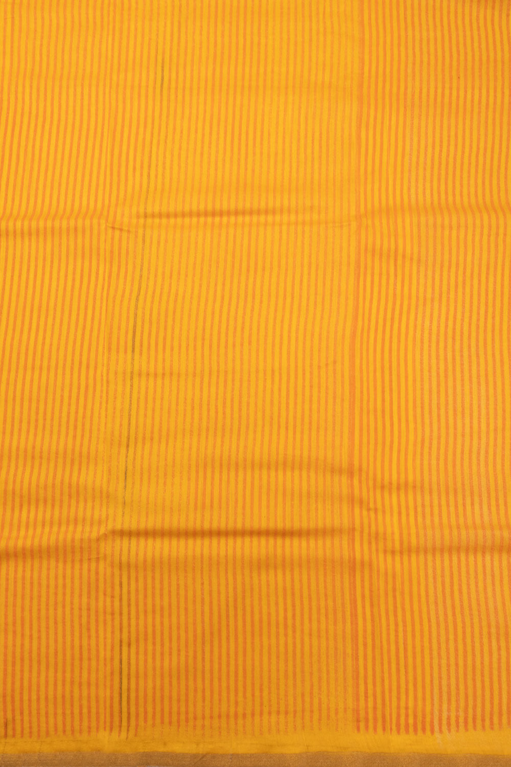 Yellow Handloom Chanderi Silk Cotton Saree