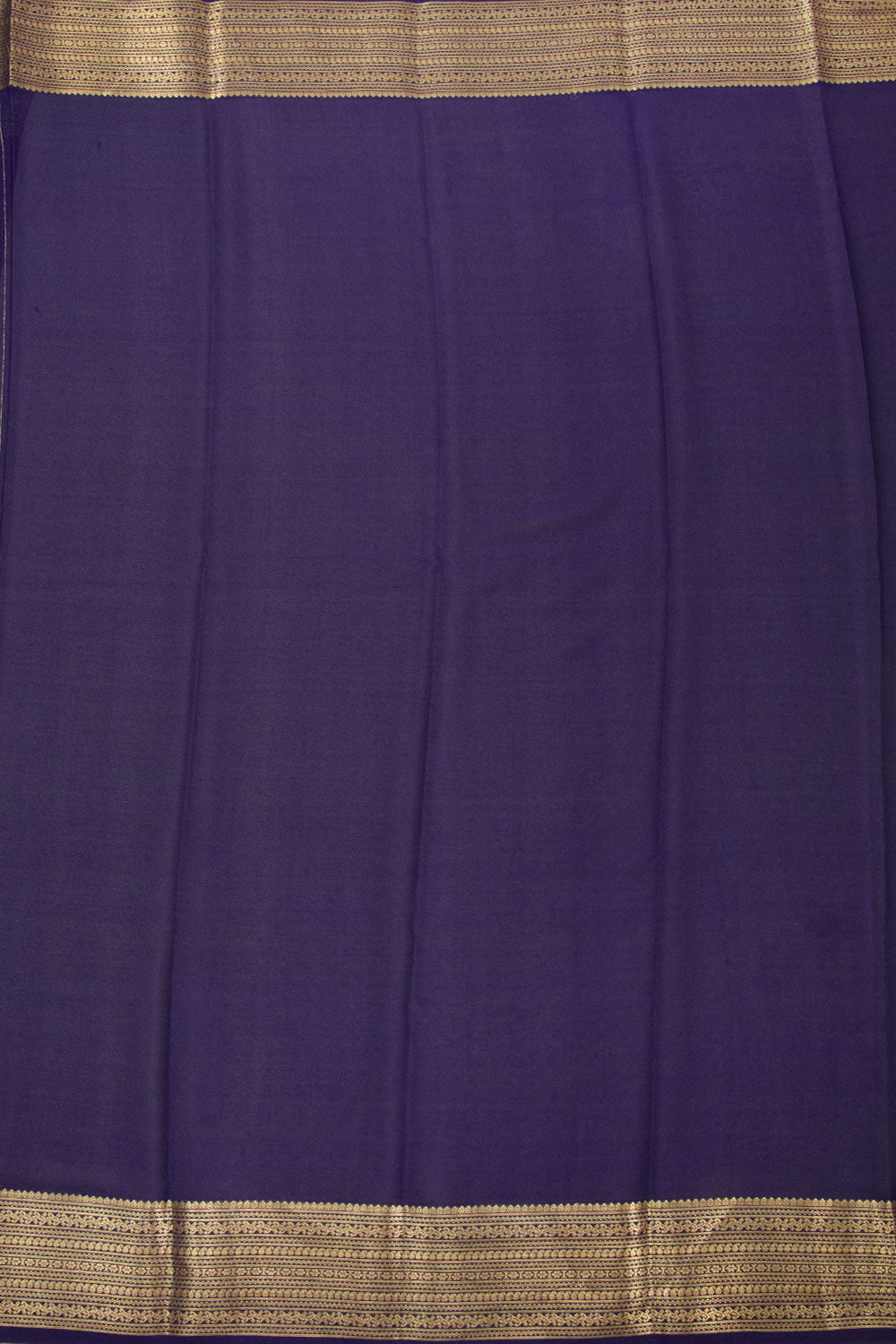 Purple Mysore Crepe Silk Saree - Avishya